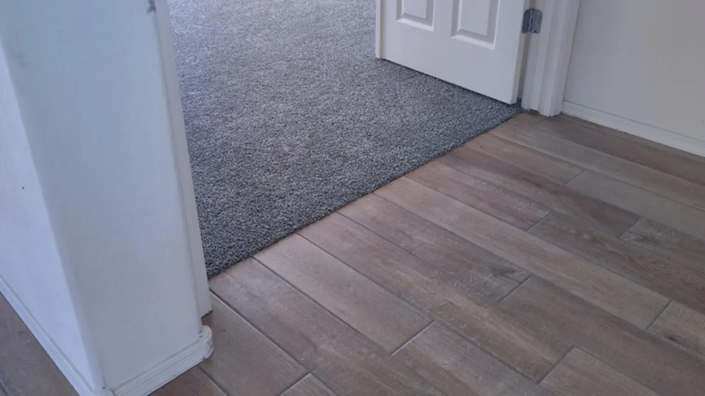 Finished flooring project